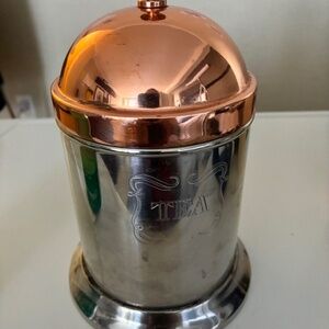 Vintage tea caddy
